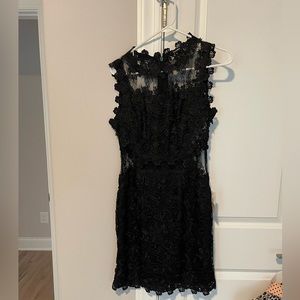 Soieblu lace sleeveless minidress
